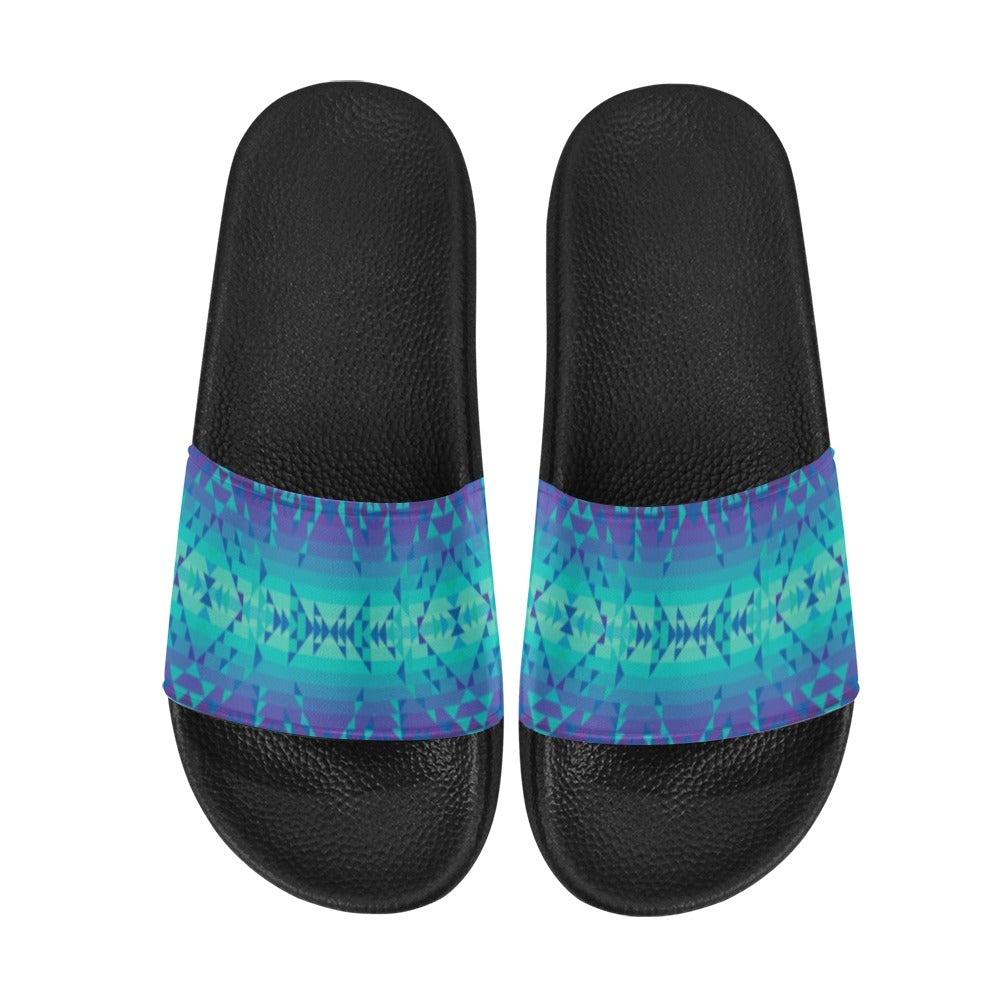 Borealis Women's Slide Sandals (Model 057) sandals e-joyer