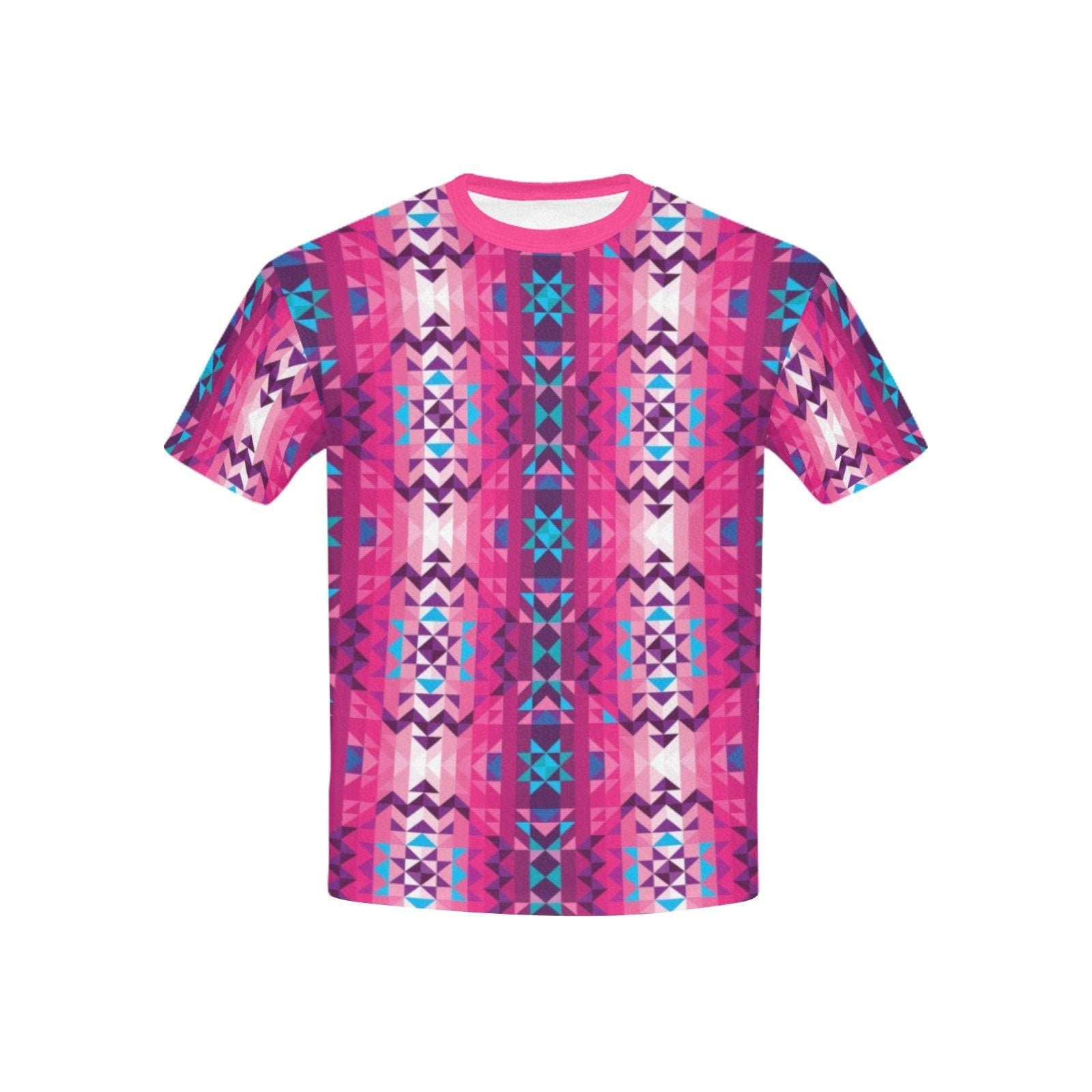 Bright Wave Kids' All Over Print T-shirt (USA Size) (Model T40) All Over Print T-shirt for Kid (T40) e-joyer