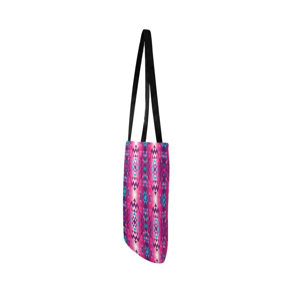 Bright Wave Reusable Shopping Bag Model 1660 (Two sides) Shopping Tote Bag (1660) e-joyer