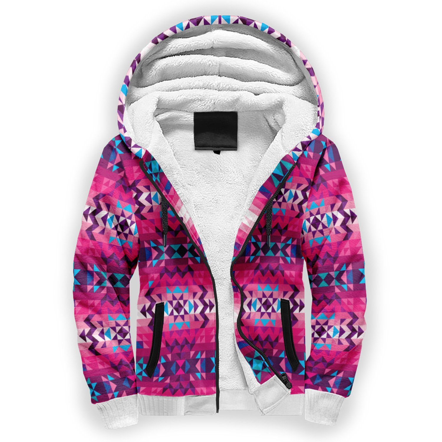 Bright Wave Sherpa Hoodie hoodie Herman