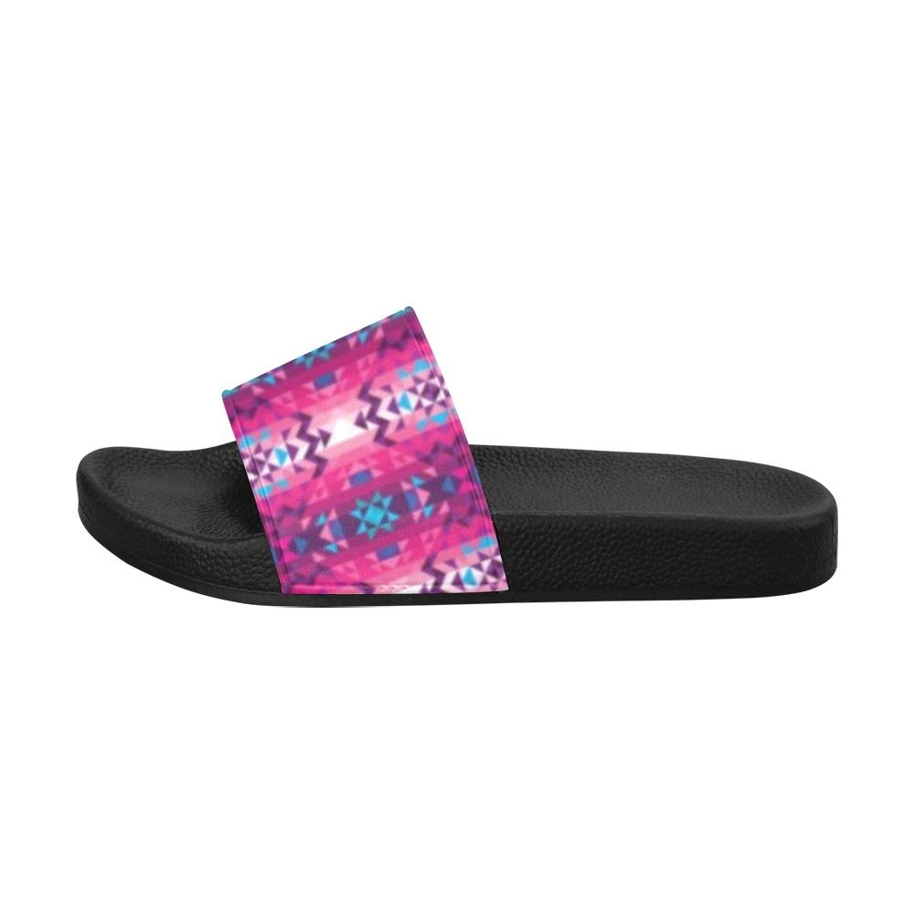 Bright Wave Women's Slide Sandals (Model 057) Women's Slide Sandals (057) e-joyer