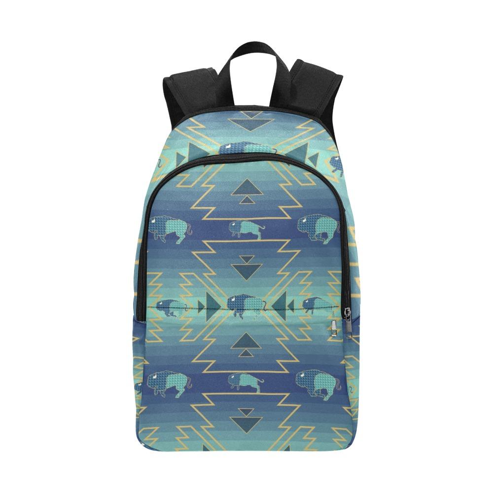 Buffalo Run Fabric Backpack for Adult (Model 1659) bag e-joyer