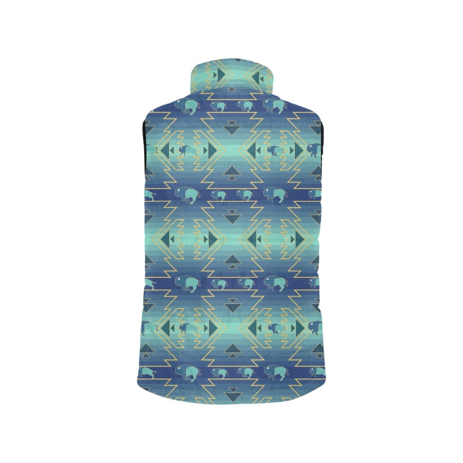 Buffalo Run Men's Padded Vest Jacket (Model H44) Men's Padded Vest Jacket (H44) e-joyer