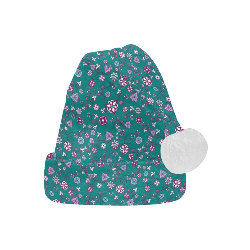 Burgundy Bloom Santa Hat Santa Hat e-joyer