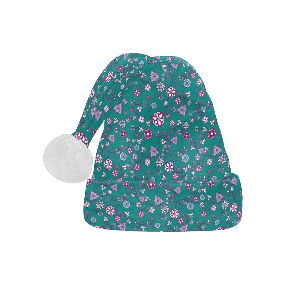 Burgundy Bloom Santa Hat Santa Hat e-joyer