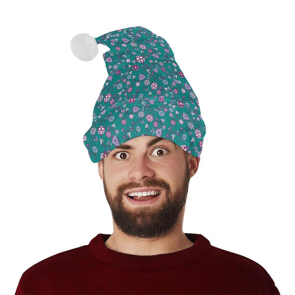 Burgundy Bloom Santa Hat Santa Hat e-joyer