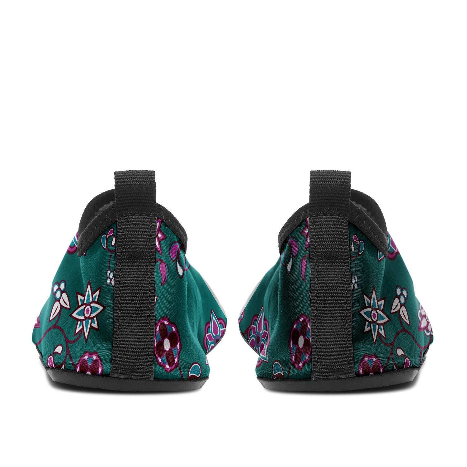 Burgundy Bloom Sockamoccs Slip On Shoes Herman