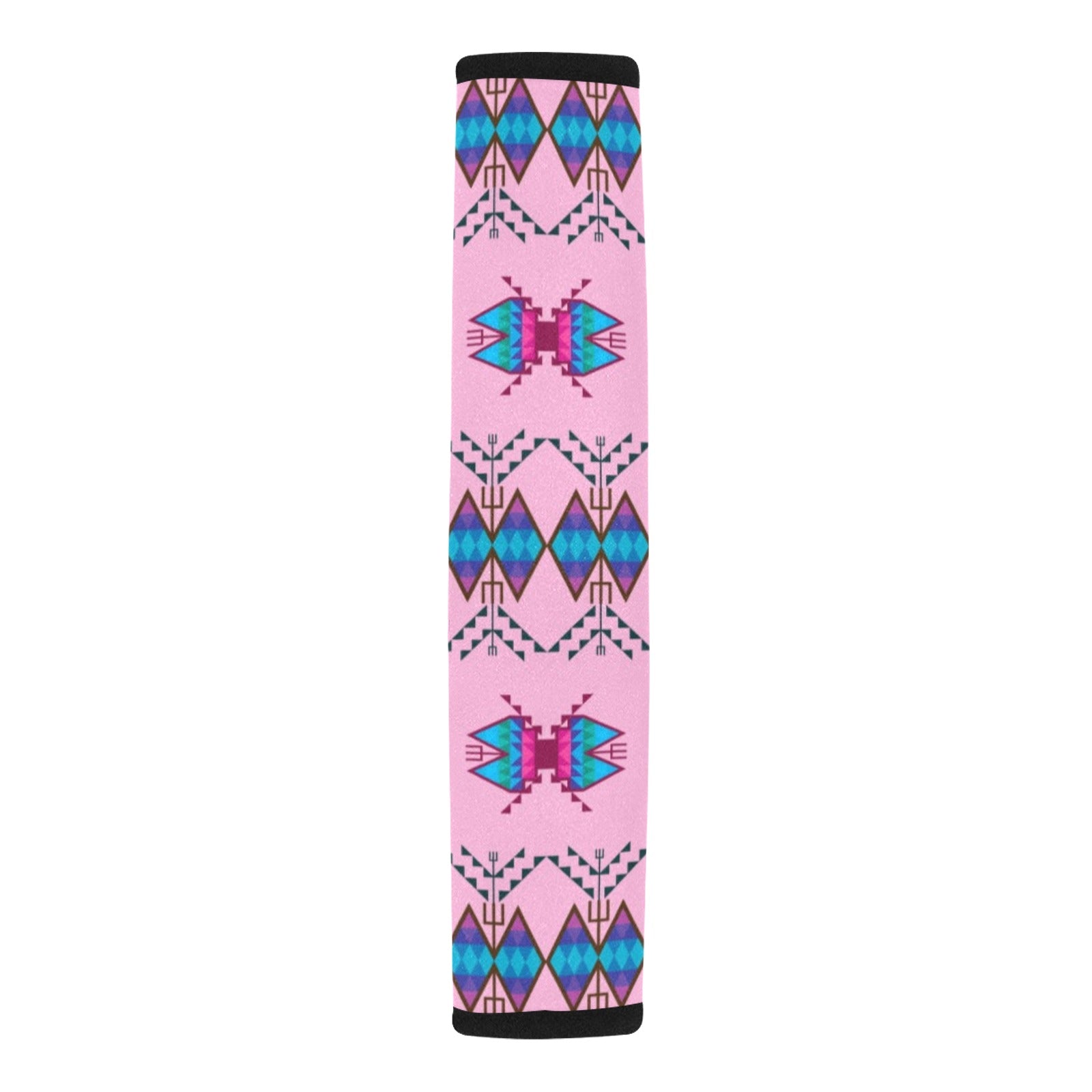 Sacred Trust Carnation Car Seat Belt Cover 7''x12.6'' (Pack of 2)