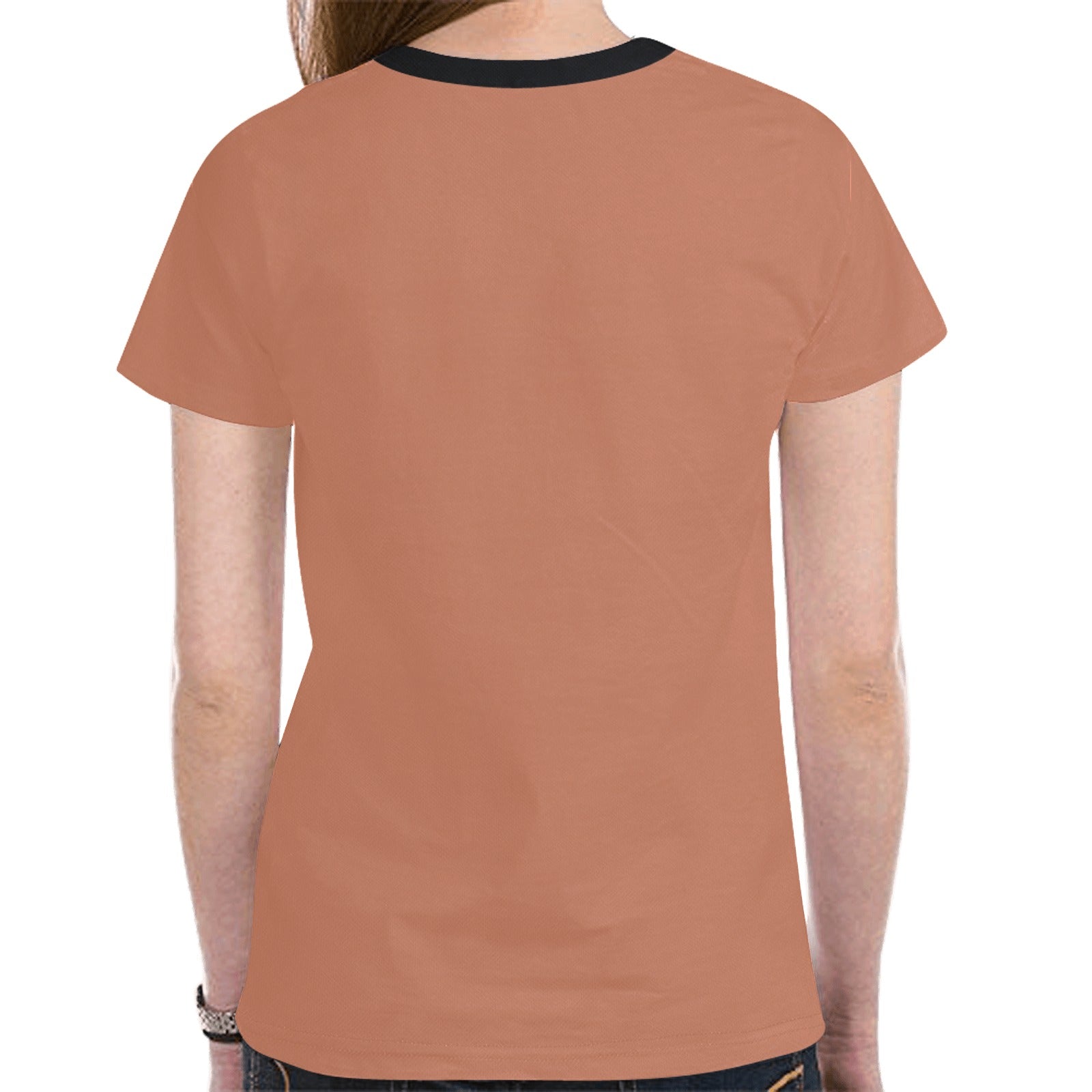 Floral Beaver Spirit Guide (Brown) T-shirt for Women