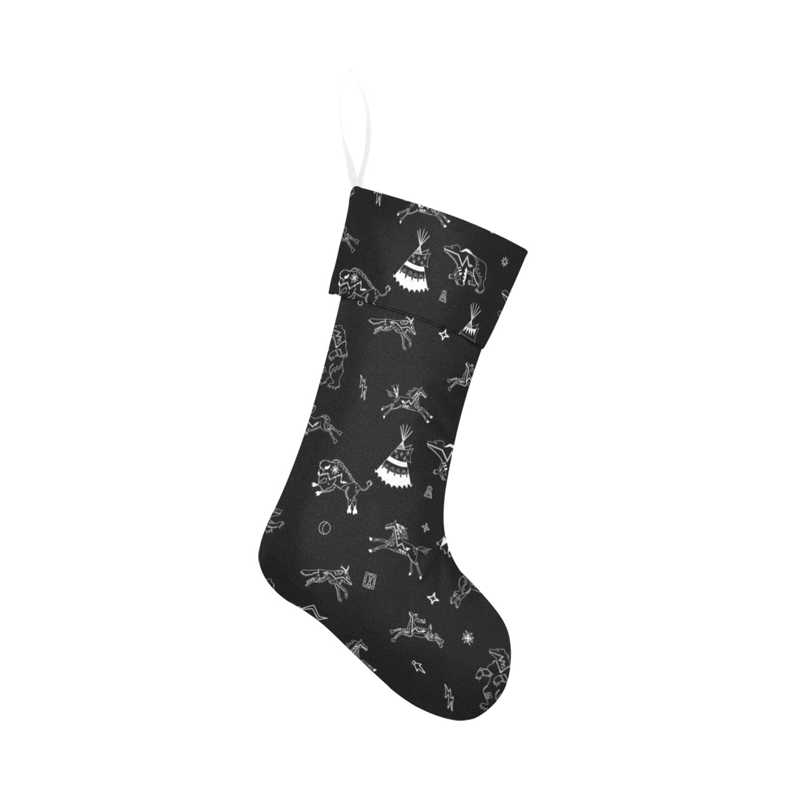 Ledger Dabbles Black Christmas Stocking