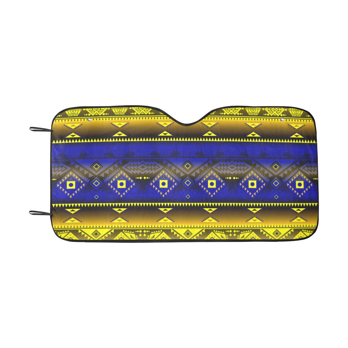 California Coast Afternoon Storm Car Sun Shade 55"x30" Car Sun Shade e-joyer