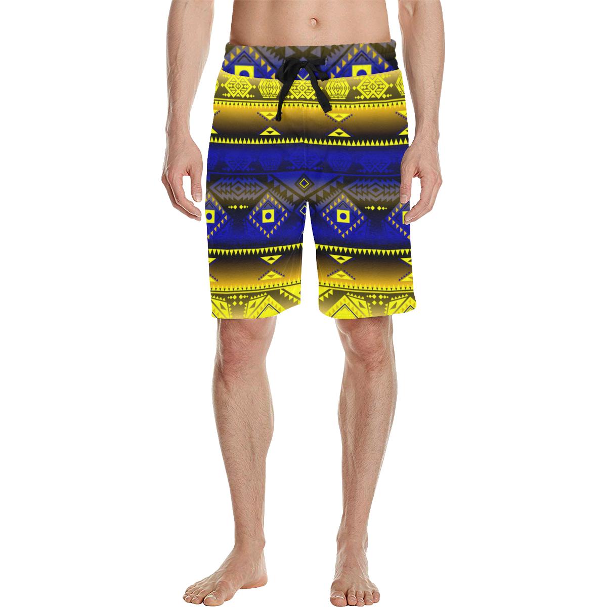 California Coast Afternoon Storm Men's All Over Print Casual Shorts (Model L23) Men's Casual Shorts (L23) e-joyer