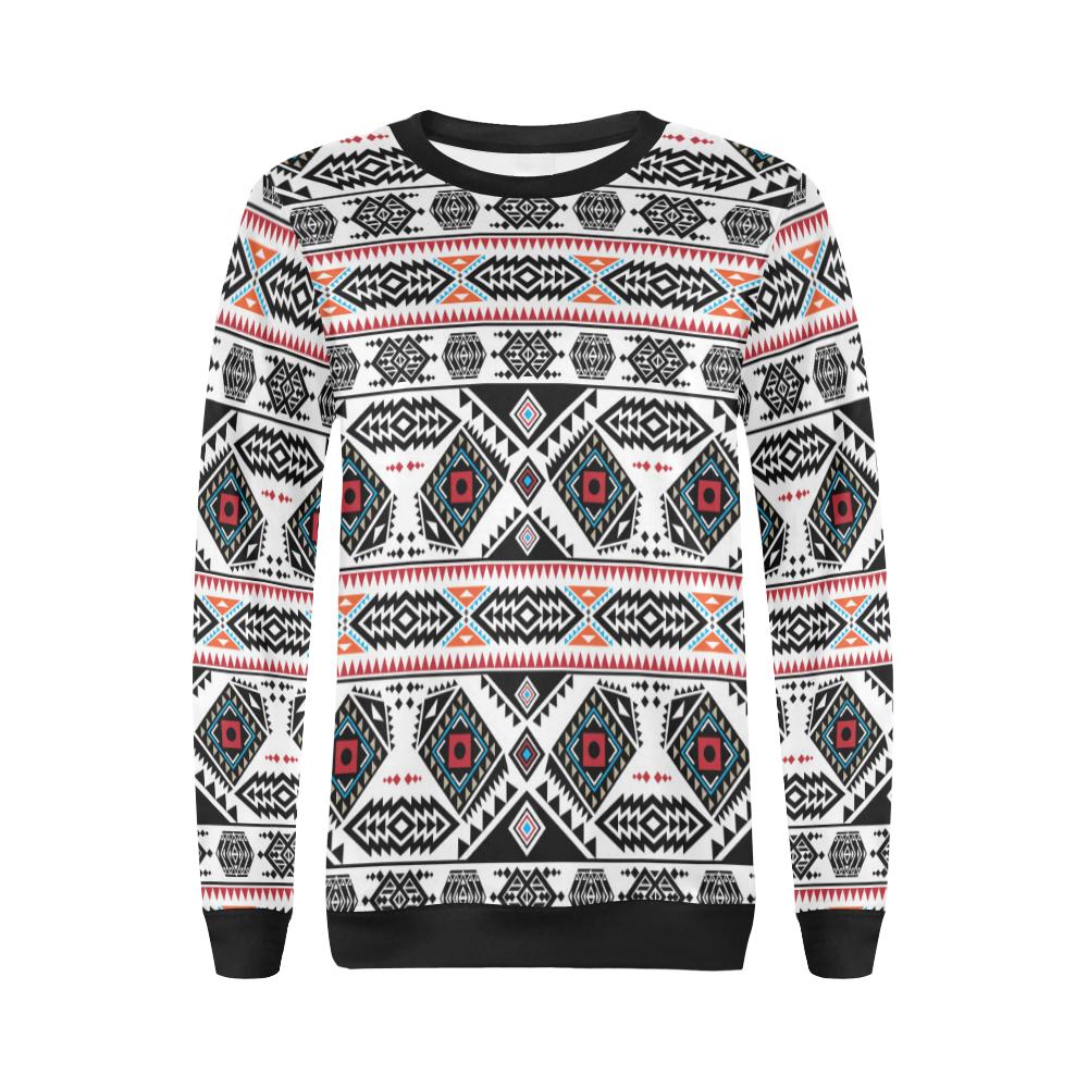 California Coast All Over Print Crewneck Sweatshirt for Women (Model H18) Crewneck Sweatshirt for Women (H18) e-joyer