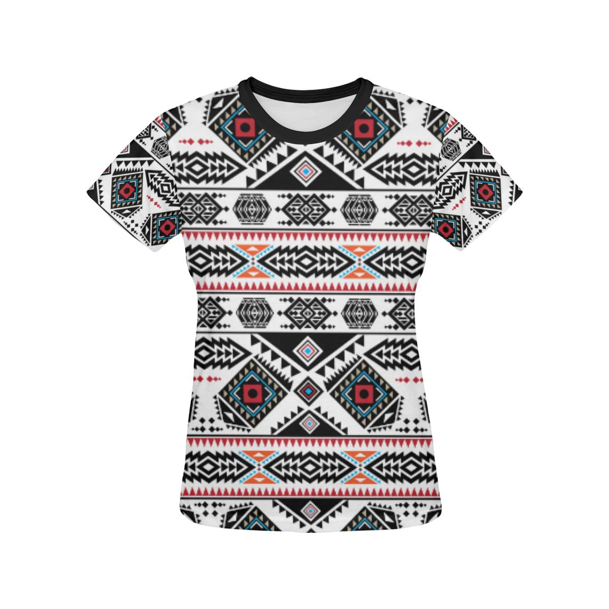 California Coast All Over Print T-shirt for Women/Large Size (USA Size) (Model T40) All Over Print T-Shirt for Women/Large (T40) e-joyer