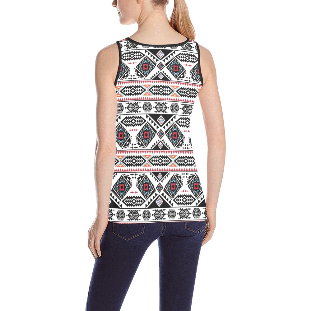 California Coast All Over Print Tank Top for Women (Model T43) All Over Print Tank Top for Women (T43) e-joyer