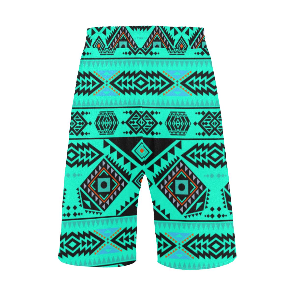 California Coast Big Seas Men's All Over Print Casual Shorts (Model L23) Men's Casual Shorts (L23) e-joyer