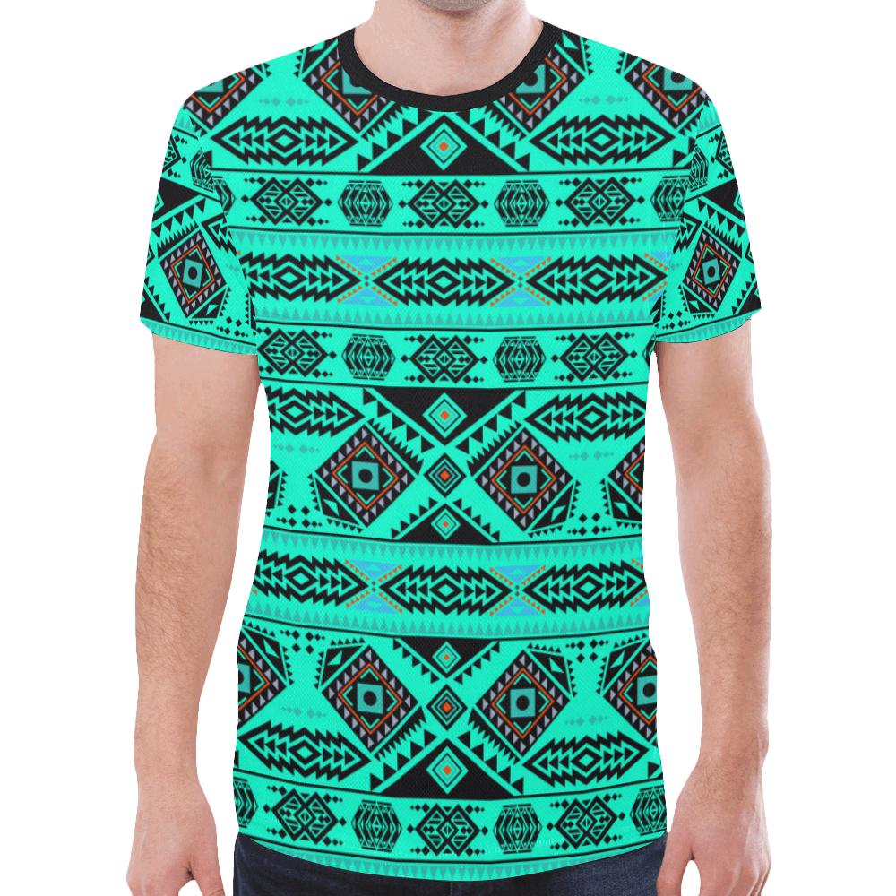 California Coast Big Seas New All Over Print T-shirt for Men/Large Size (Model T45) New All Over Print T-shirt for Men/Large (T45) e-joyer