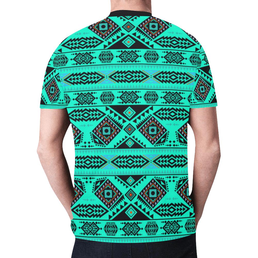 California Coast Big Seas New All Over Print T-shirt for Men/Large Size (Model T45) New All Over Print T-shirt for Men/Large (T45) e-joyer