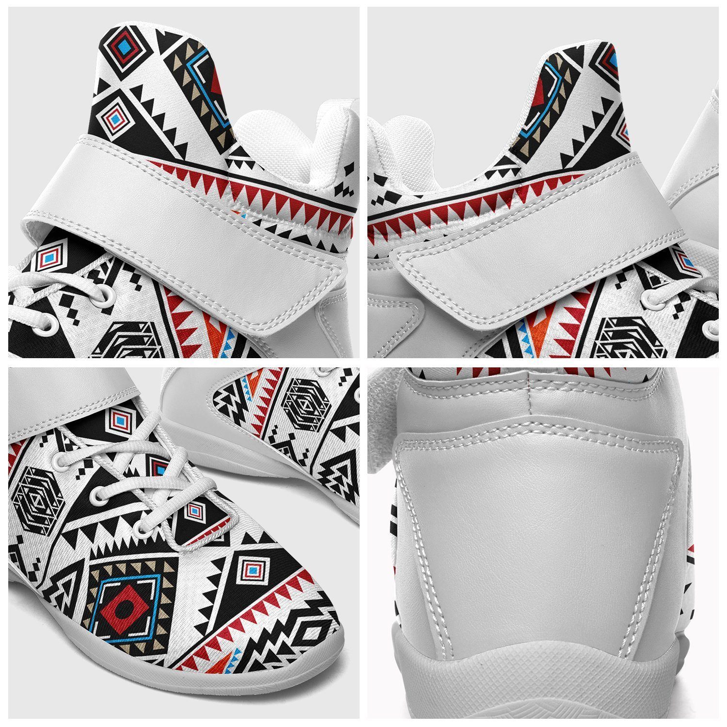 California Coast Ipottaa Basketball / Sport High Top Shoes - White Sole 49 Dzine