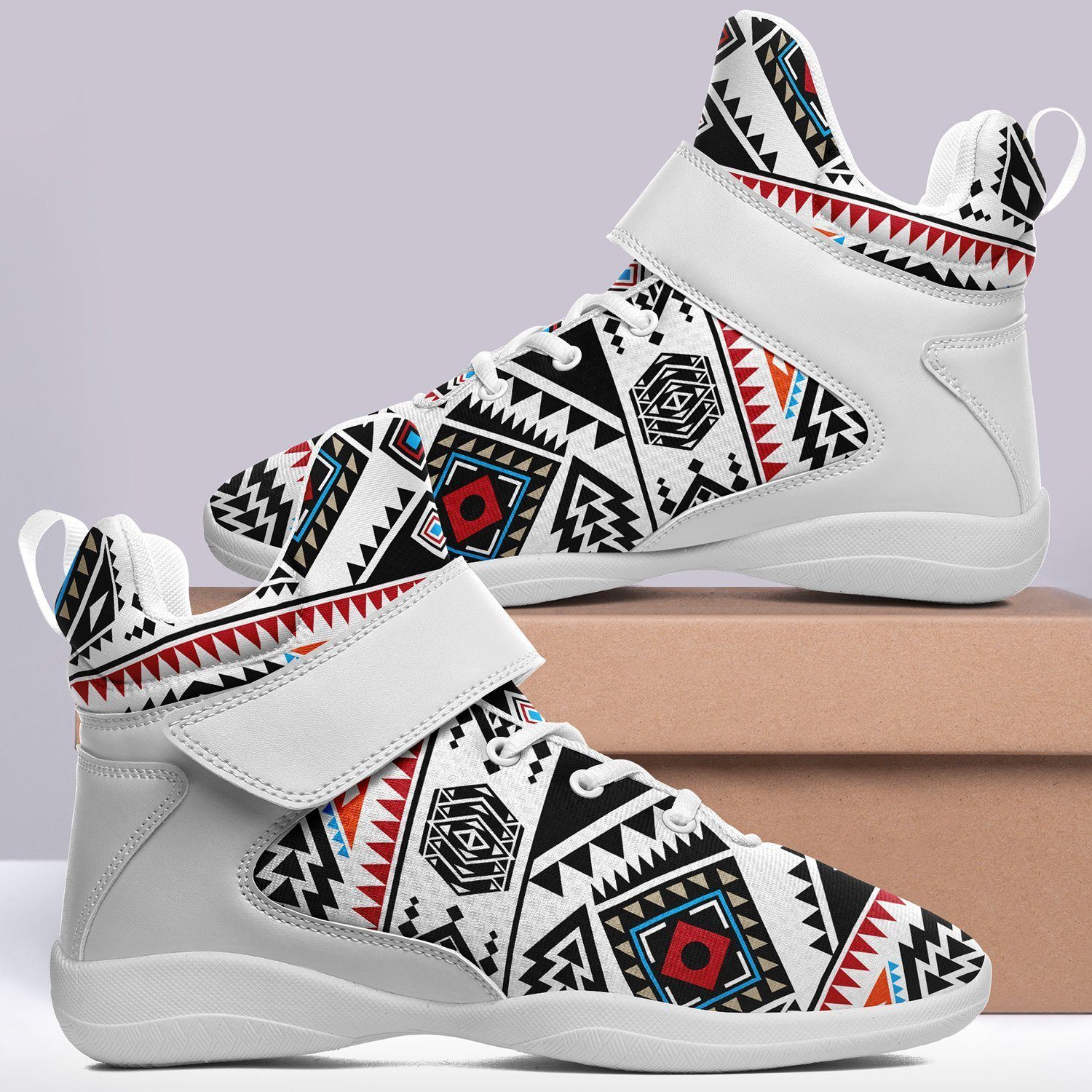 California Coast Ipottaa Basketball / Sport High Top Shoes - White Sole 49 Dzine