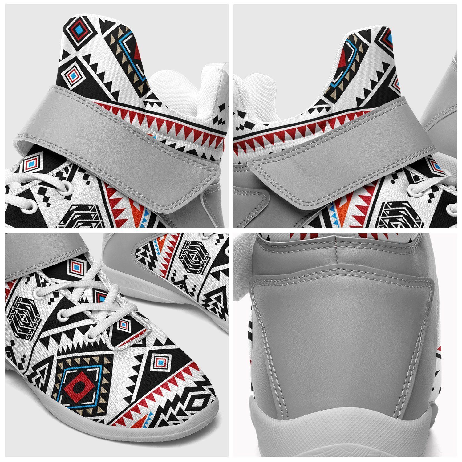 California Coast Ipottaa Basketball / Sport High Top Shoes - White Sole 49 Dzine