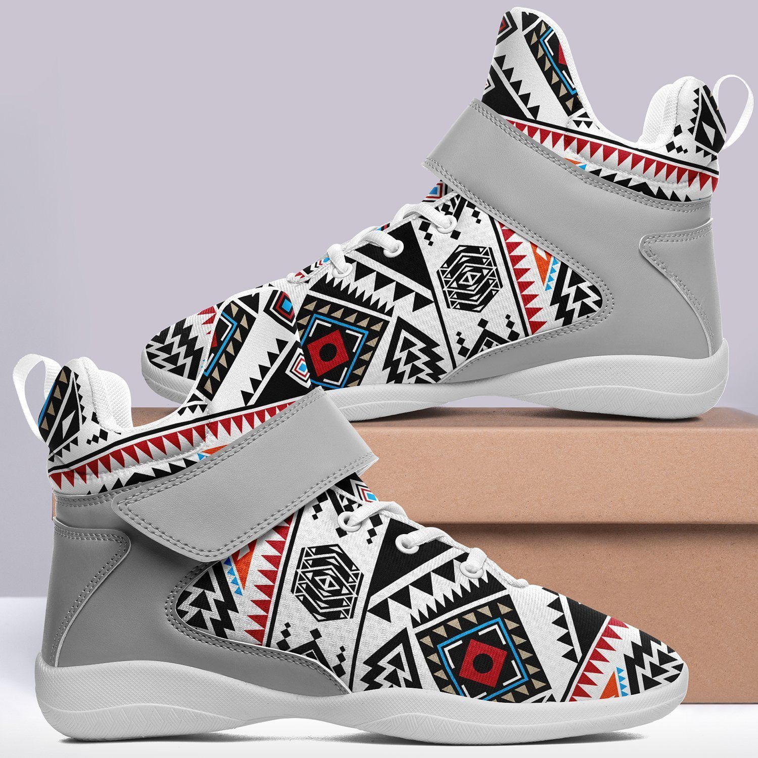 California Coast Ipottaa Basketball / Sport High Top Shoes - White Sole 49 Dzine