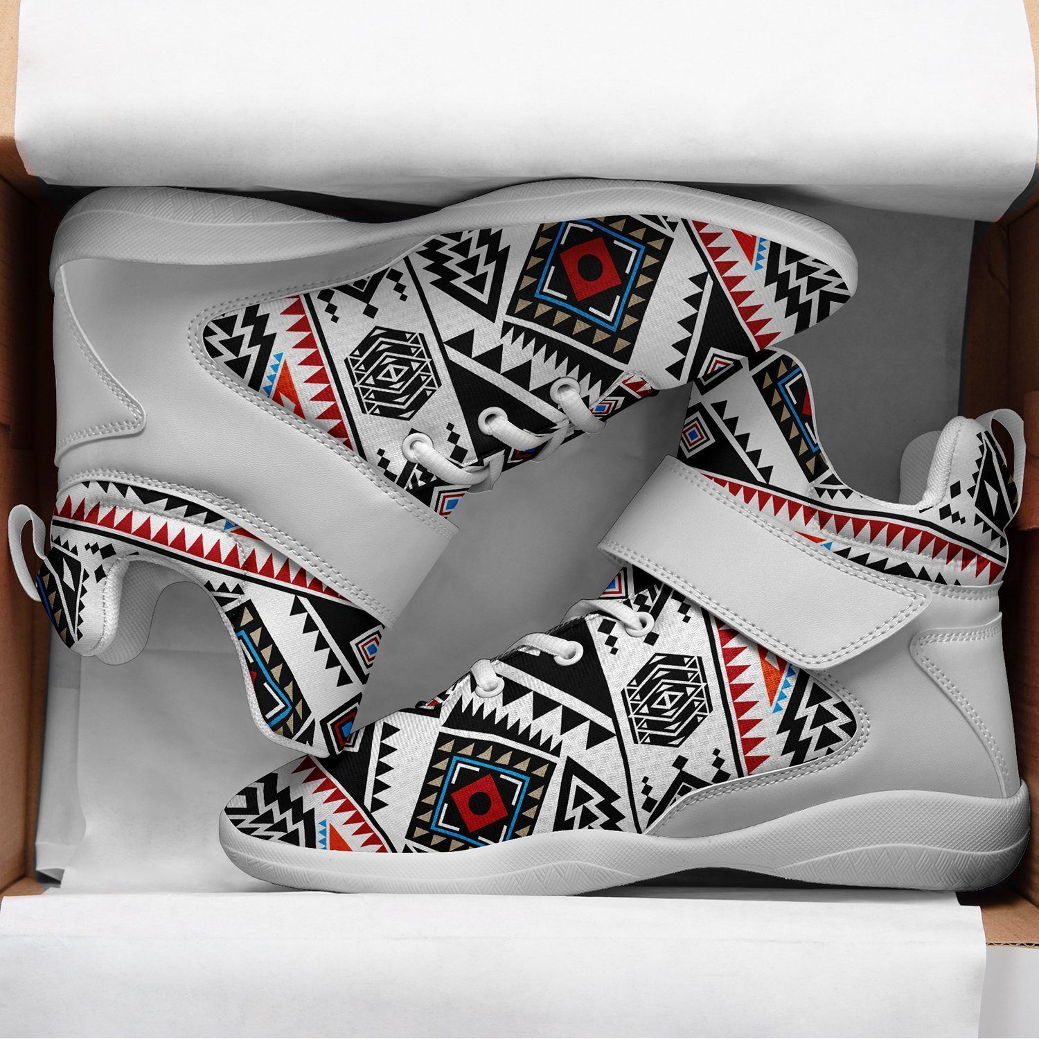 California Coast Ipottaa Basketball / Sport High Top Shoes - White Sole 49 Dzine