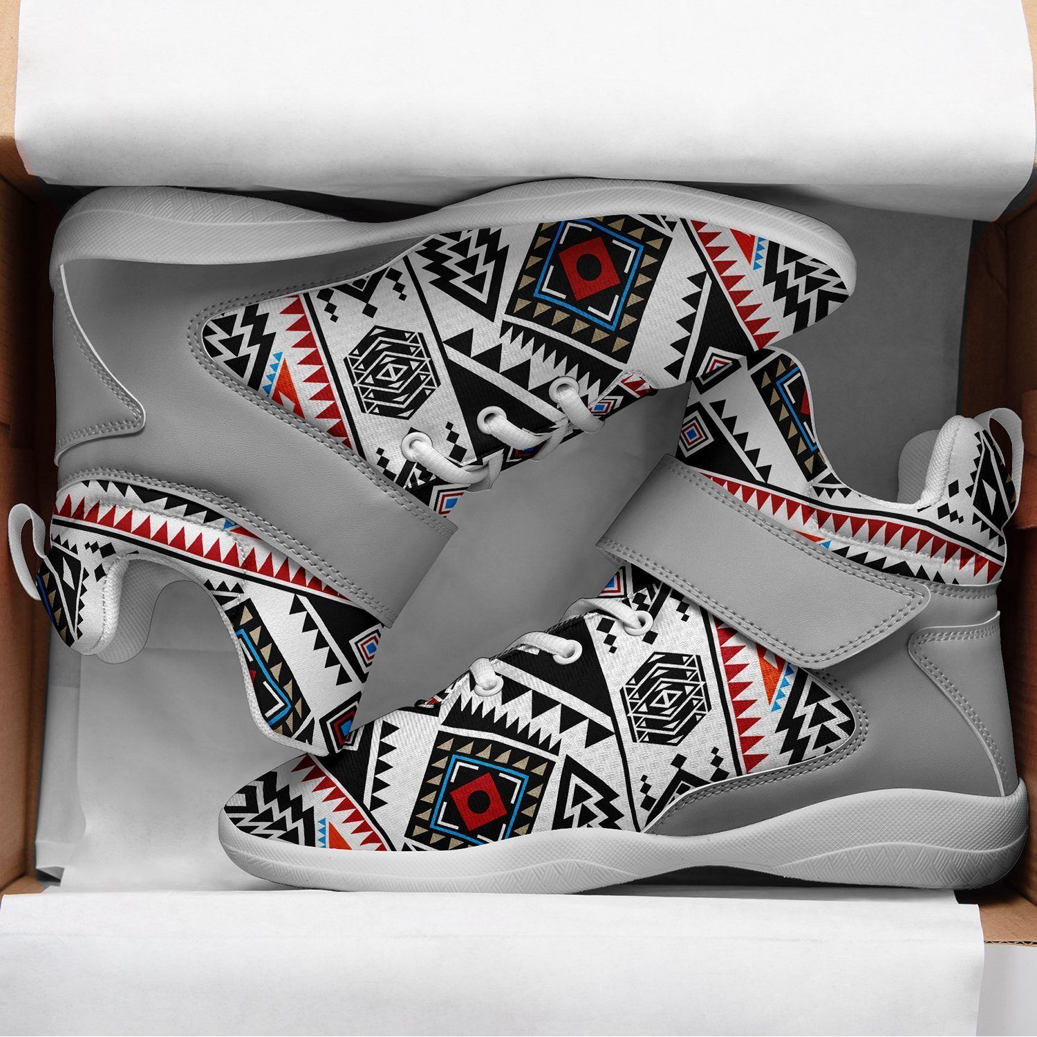 California Coast Ipottaa Basketball / Sport High Top Shoes - White Sole 49 Dzine