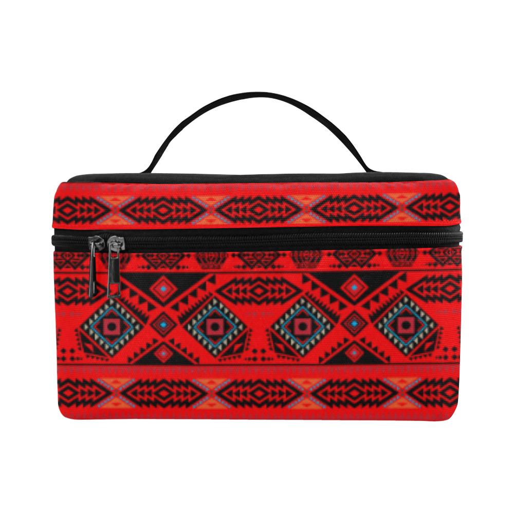 California Coast Mask Cosmetic Bag/Large (Model 1658) Cosmetic Bag e-joyer