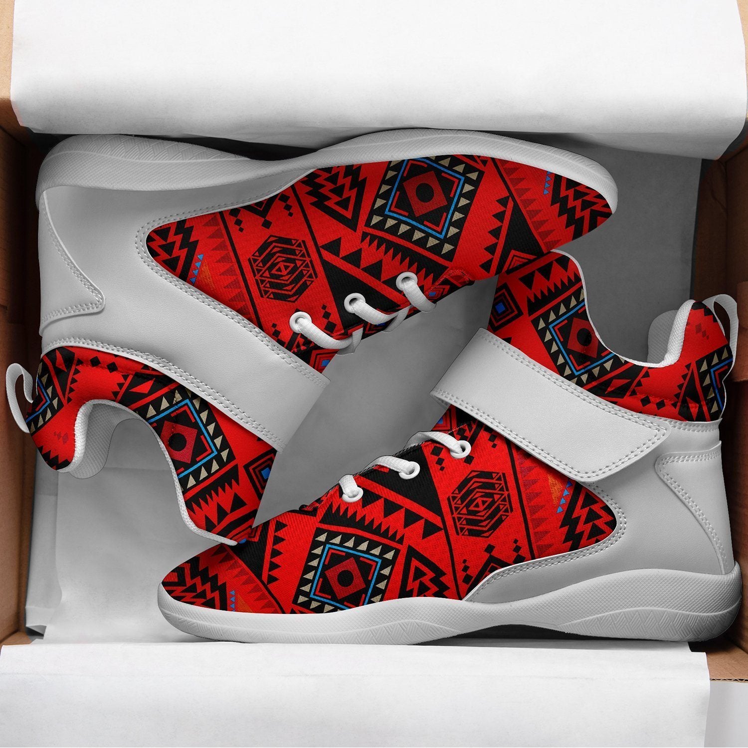 California Coast Mask Ipottaa Basketball / Sport High Top Shoes - White Sole 49 Dzine