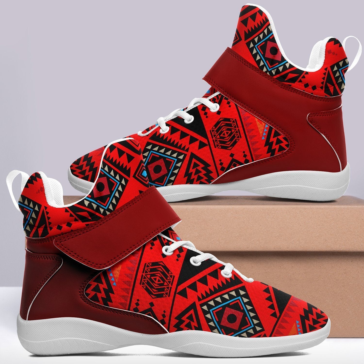 California Coast Mask Kid's Ipottaa Basketball / Sport High Top Shoes 49 Dzine