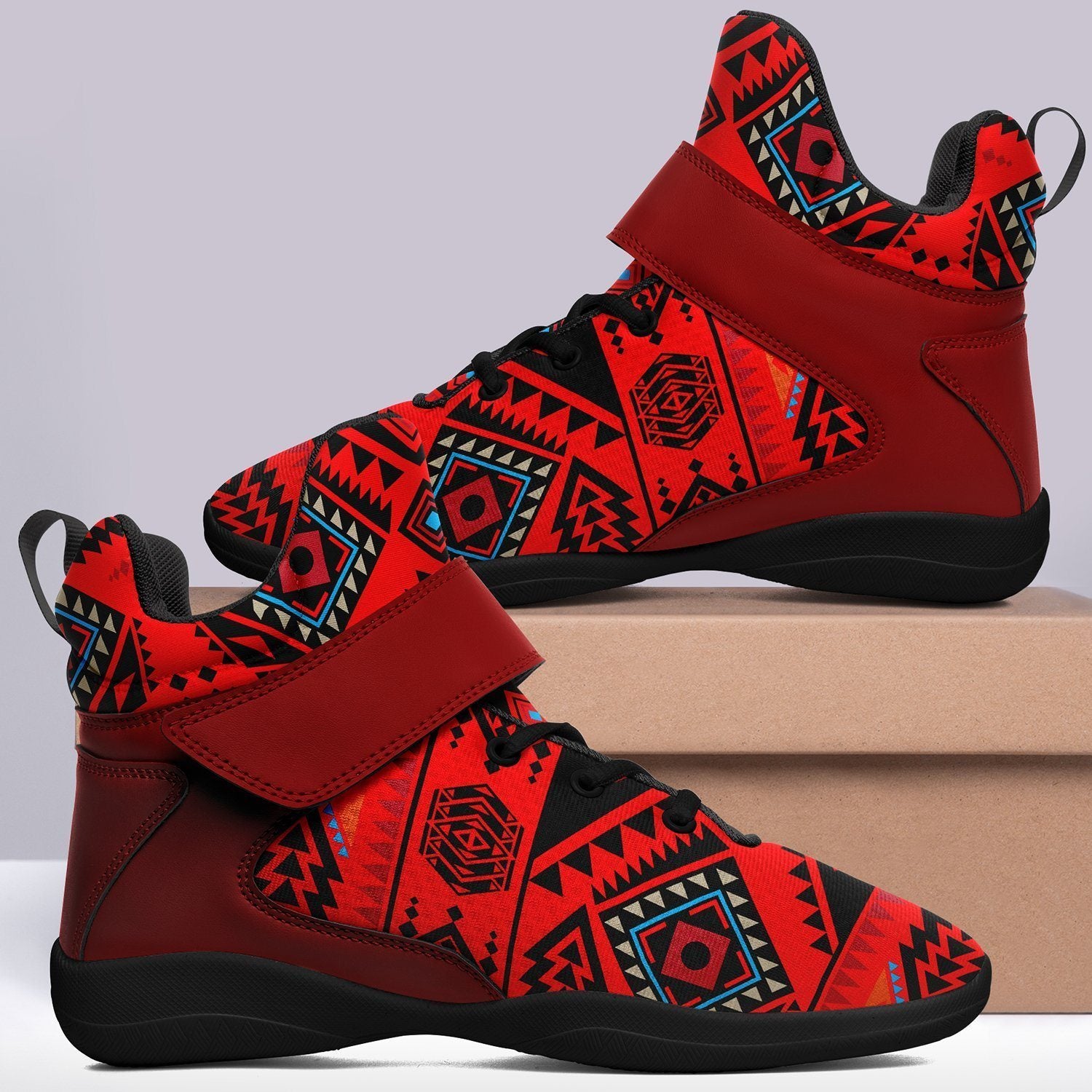 California Coast Mask Kid's Ipottaa Basketball / Sport High Top Shoes 49 Dzine