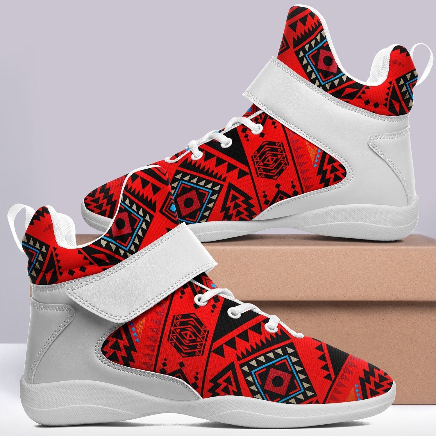 California Coast Mask Kid's Ipottaa Basketball / Sport High Top Shoes 49 Dzine