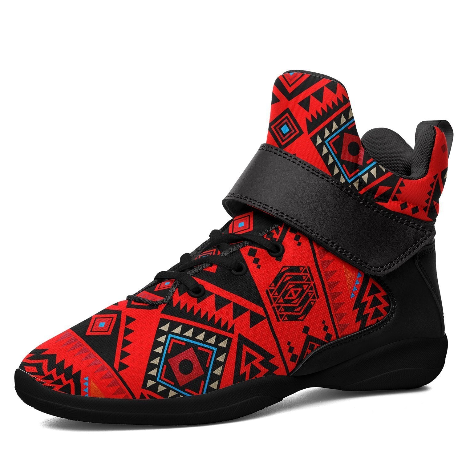 California Coast Mask Kid's Ipottaa Basketball / Sport High Top Shoes 49 Dzine US Women 4.5 / US Youth 3.5 / EUR 35 Black Sole with Black Strap