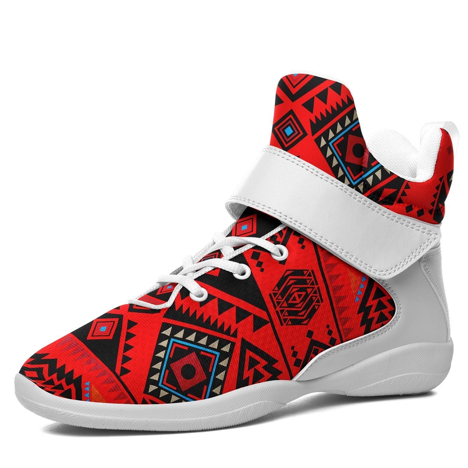 California Coast Mask Kid's Ipottaa Basketball / Sport High Top Shoes 49 Dzine US Women 4.5 / US Youth 3.5 / EUR 35 White Sole with White Strap