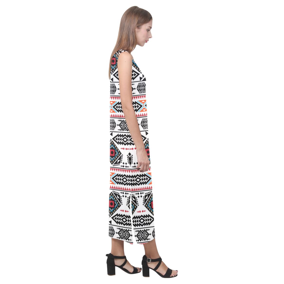 California Coast Phaedra Sleeveless Open Fork Long Dress (Model D08) Phaedra Sleeveless Open Fork Long Dress (D08) e-joyer