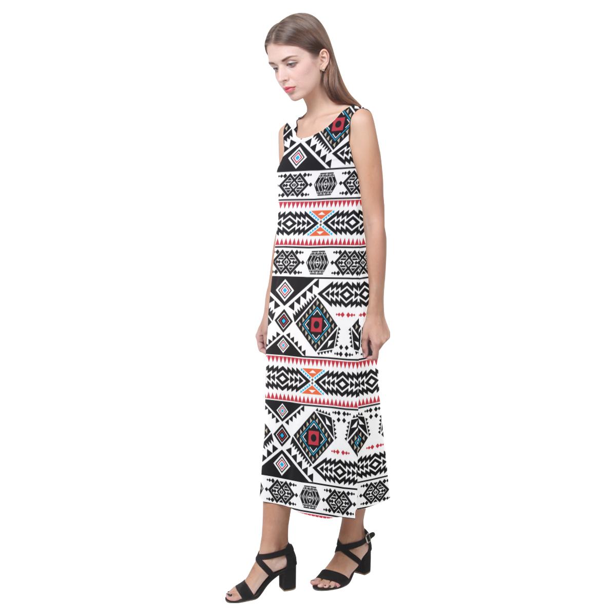 California Coast Phaedra Sleeveless Open Fork Long Dress (Model D08) Phaedra Sleeveless Open Fork Long Dress (D08) e-joyer