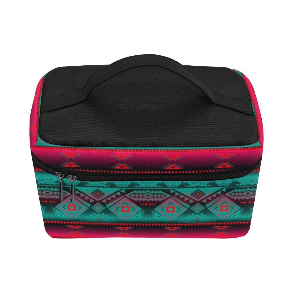 California Coast Summer Gather Cosmetic Bag/Large (Model 1658) Cosmetic Bag e-joyer