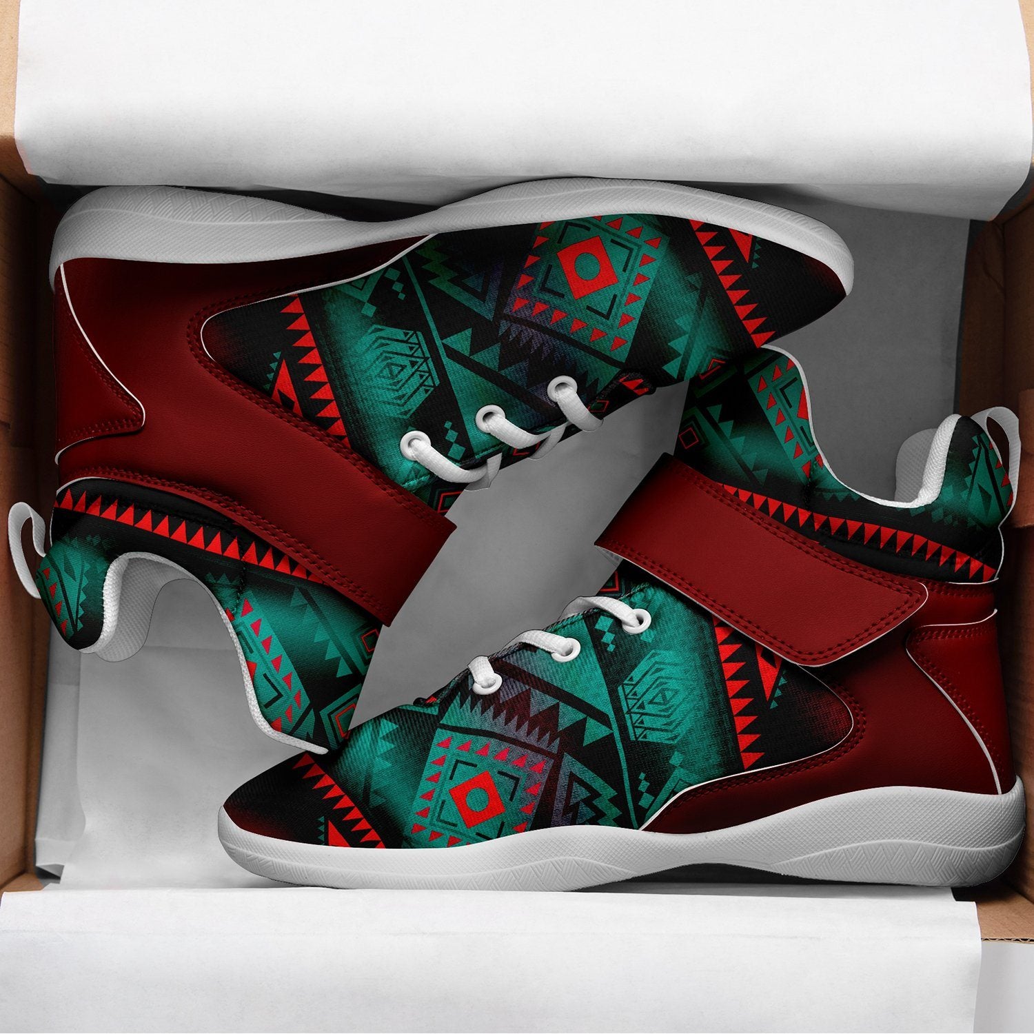 California Coast Summer Gather Ipottaa Basketball / Sport High Top Shoes 49 Dzine