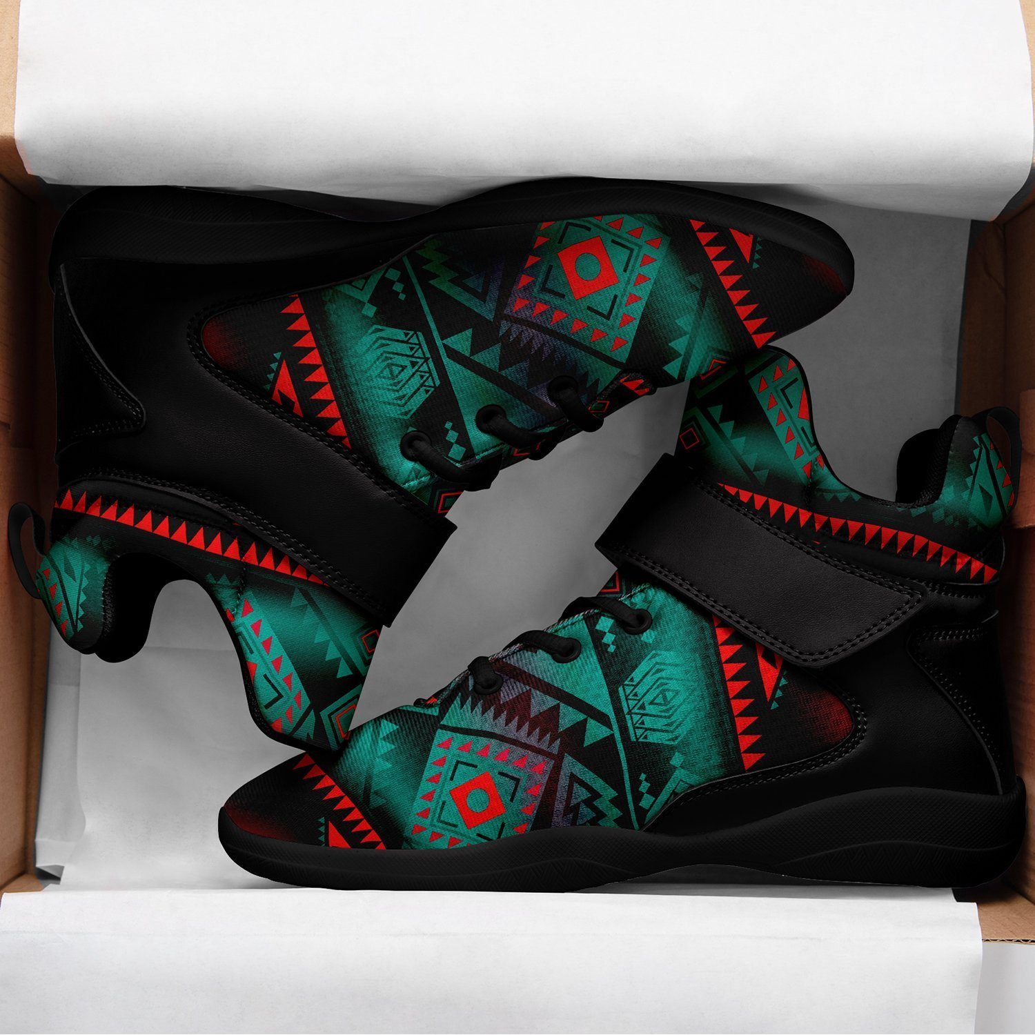 California Coast Summer Gather Kid's Ipottaa Basketball / Sport High Top Shoes 49 Dzine