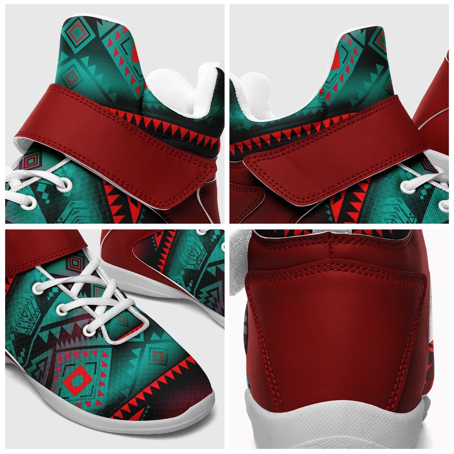 California Coast Summer Gather Kid's Ipottaa Basketball / Sport High Top Shoes 49 Dzine