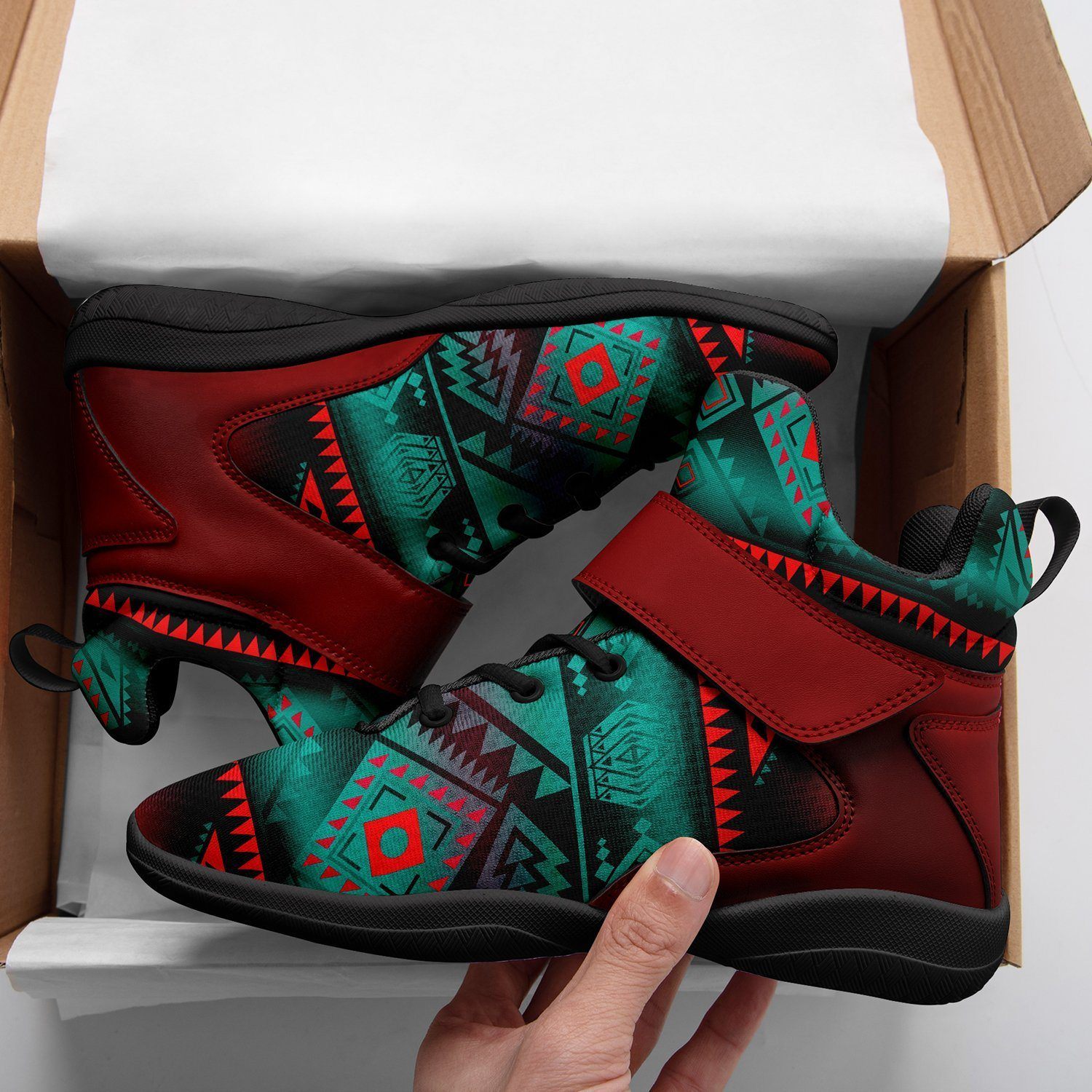 California Coast Summer Gather Kid's Ipottaa Basketball / Sport High Top Shoes 49 Dzine