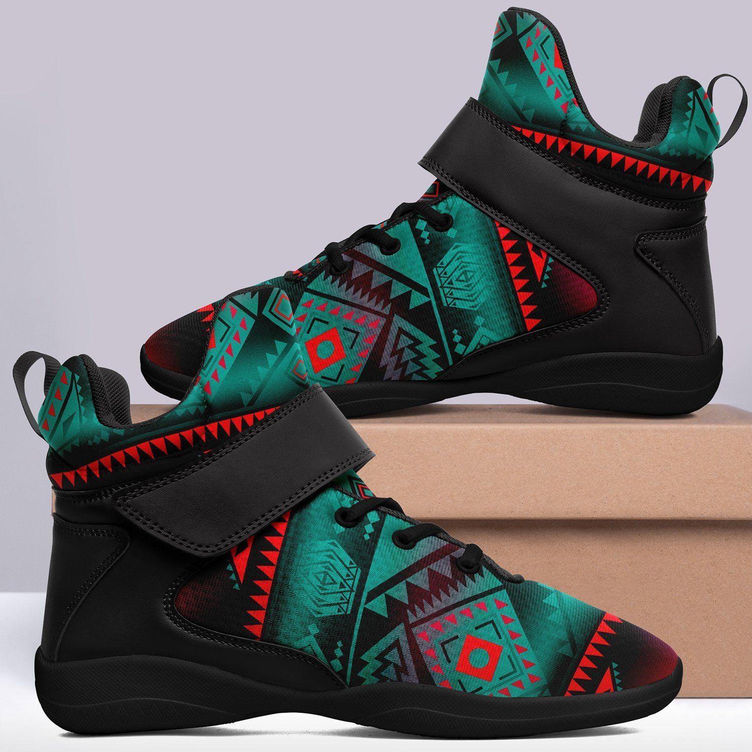 California Coast Summer Gather Kid's Ipottaa Basketball / Sport High Top Shoes 49 Dzine