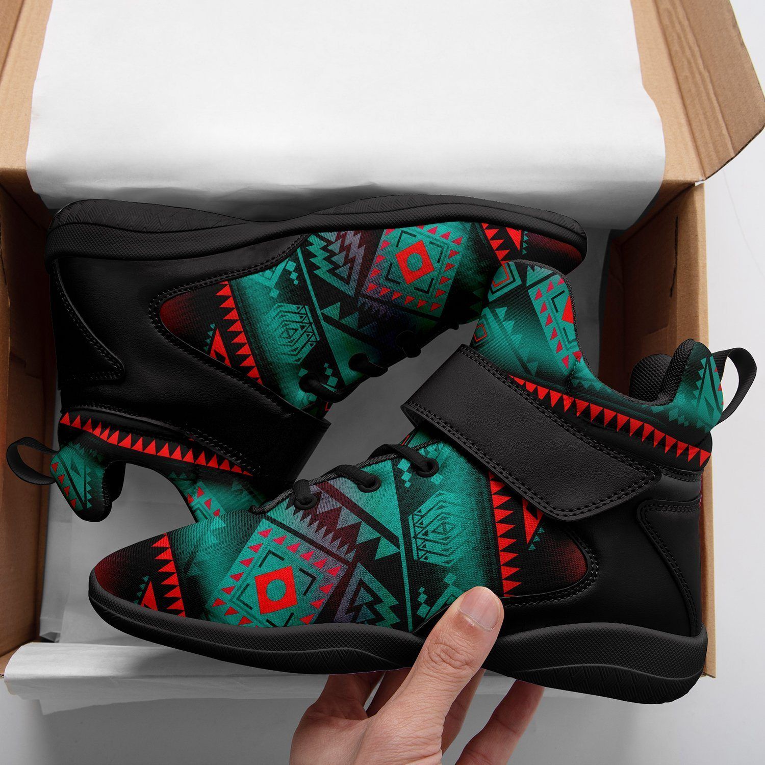 California Coast Summer Gather Kid's Ipottaa Basketball / Sport High Top Shoes 49 Dzine