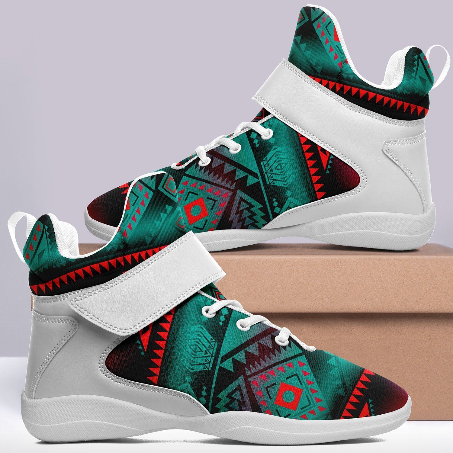 California Coast Summer Gather Kid's Ipottaa Basketball / Sport High Top Shoes 49 Dzine