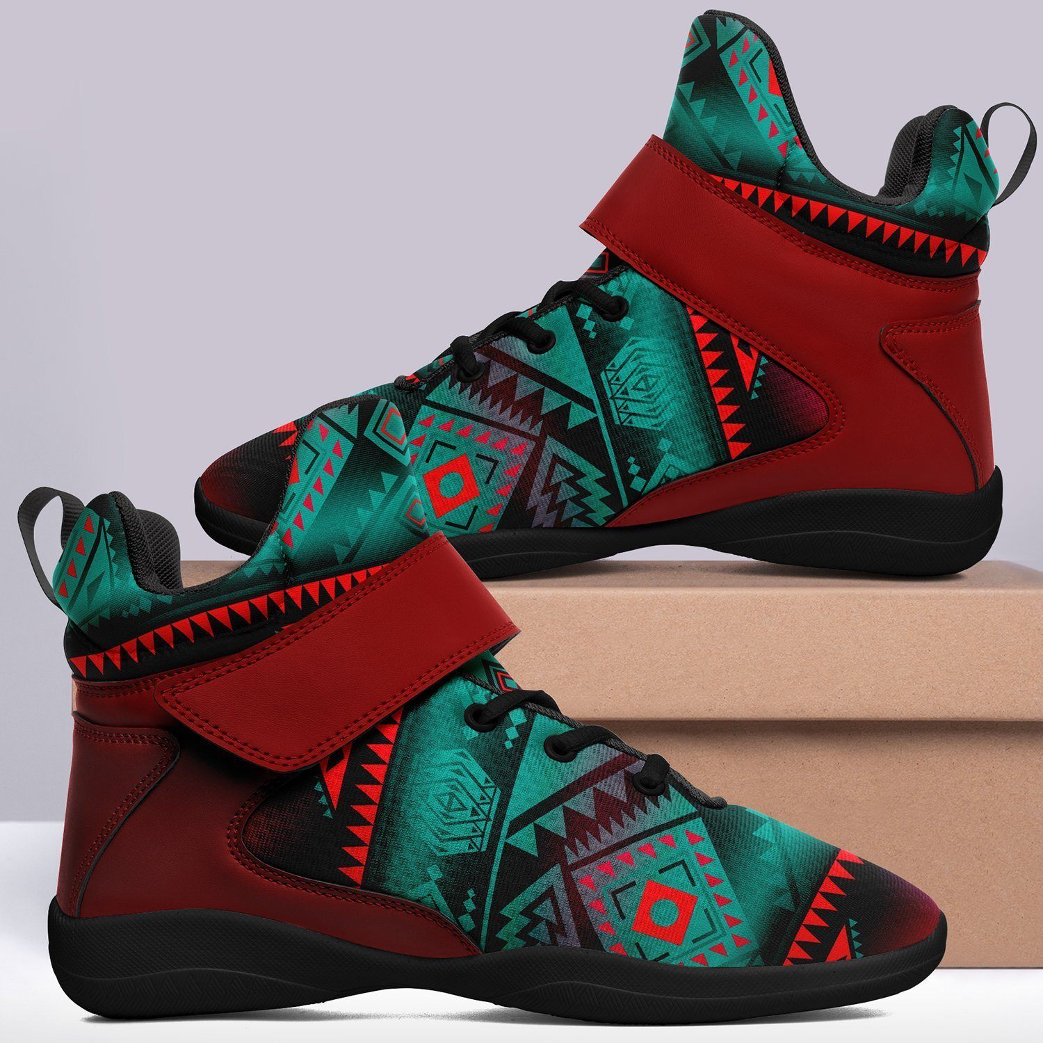 California Coast Summer Gather Kid's Ipottaa Basketball / Sport High Top Shoes 49 Dzine