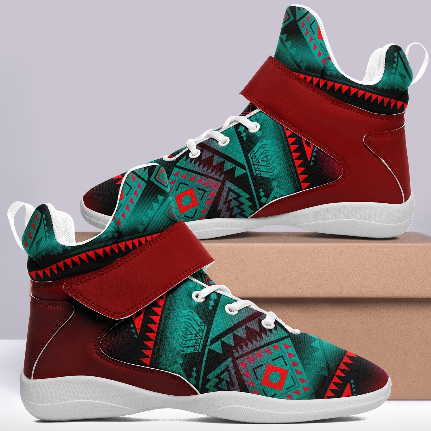 California Coast Summer Gather Kid's Ipottaa Basketball / Sport High Top Shoes 49 Dzine