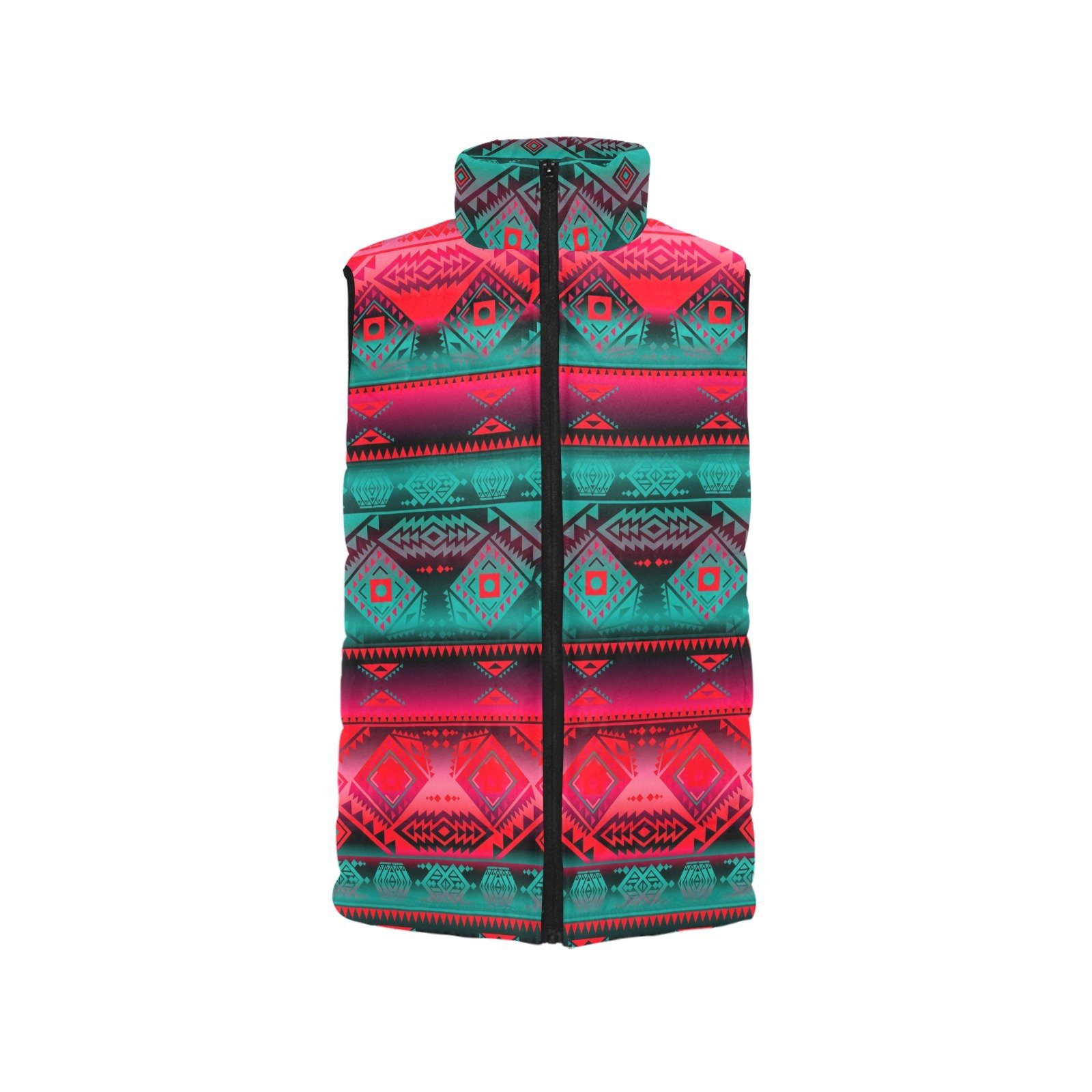 California Coast Summer Gather Men's Padded Vest Jacket (Model H44) Men's Padded Vest Jacket (H44) e-joyer