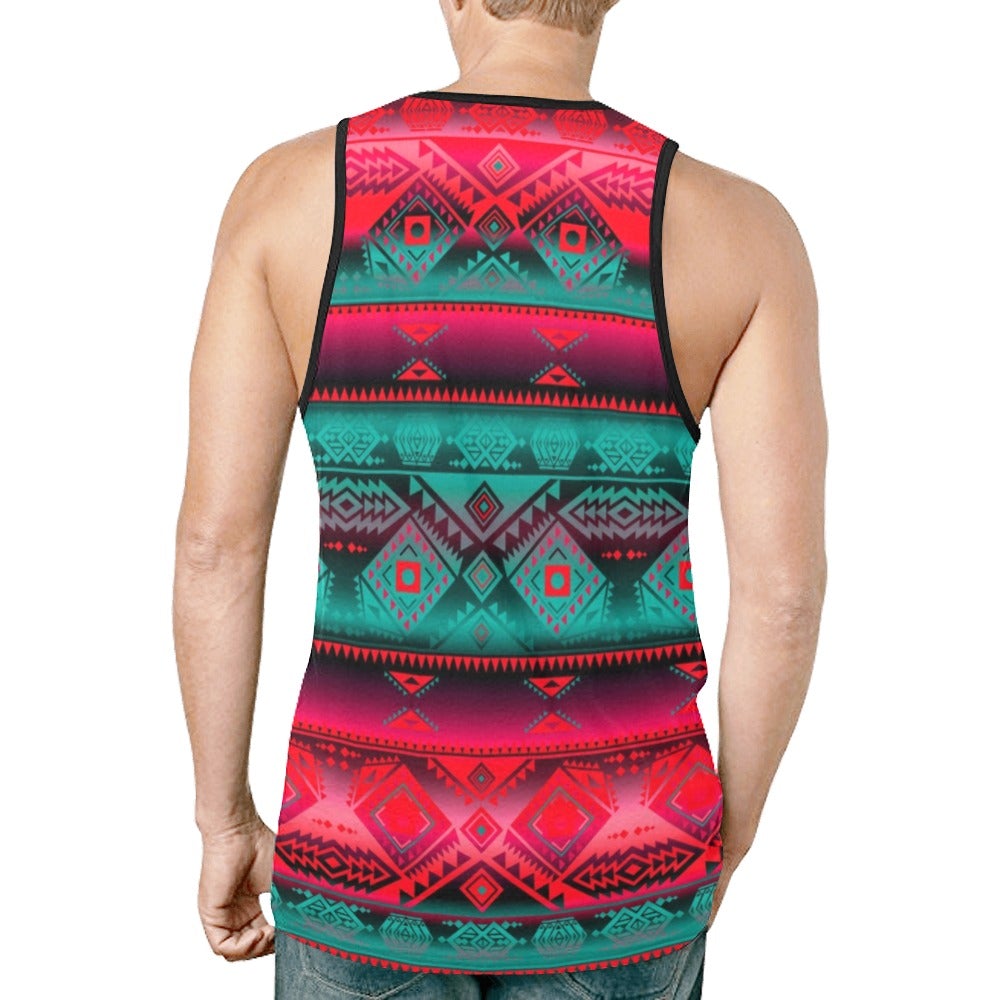 California Coast Summer Gather New All Over Print Tank Top for Men (Model T46) New All Over Print Tank Top for Men (T46) e-joyer