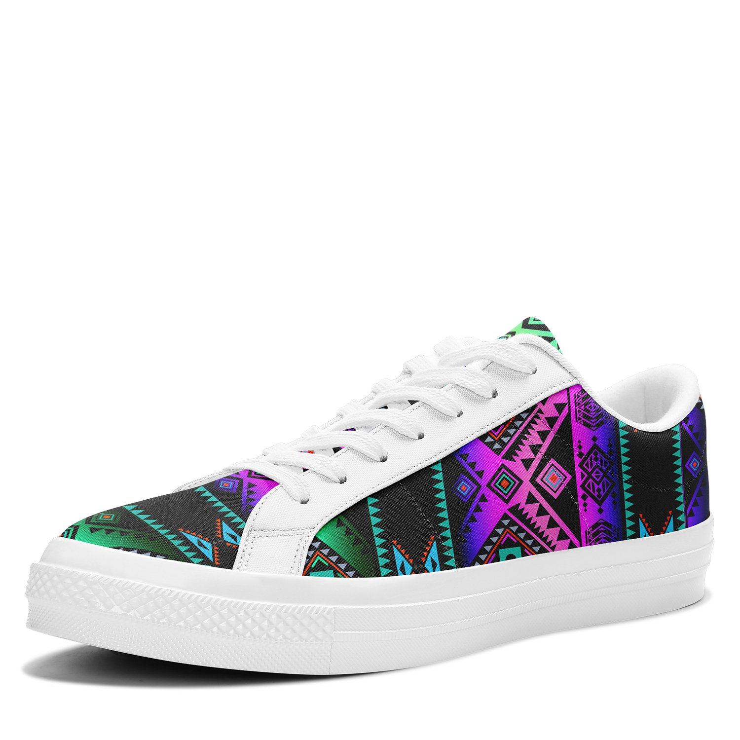 California Coast Sunrise Aapisi Low Top Canvas Shoes White Sole 49 Dzine